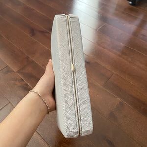 Simple White Clutch